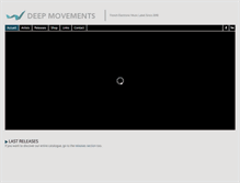 Tablet Screenshot of deepmovements.com